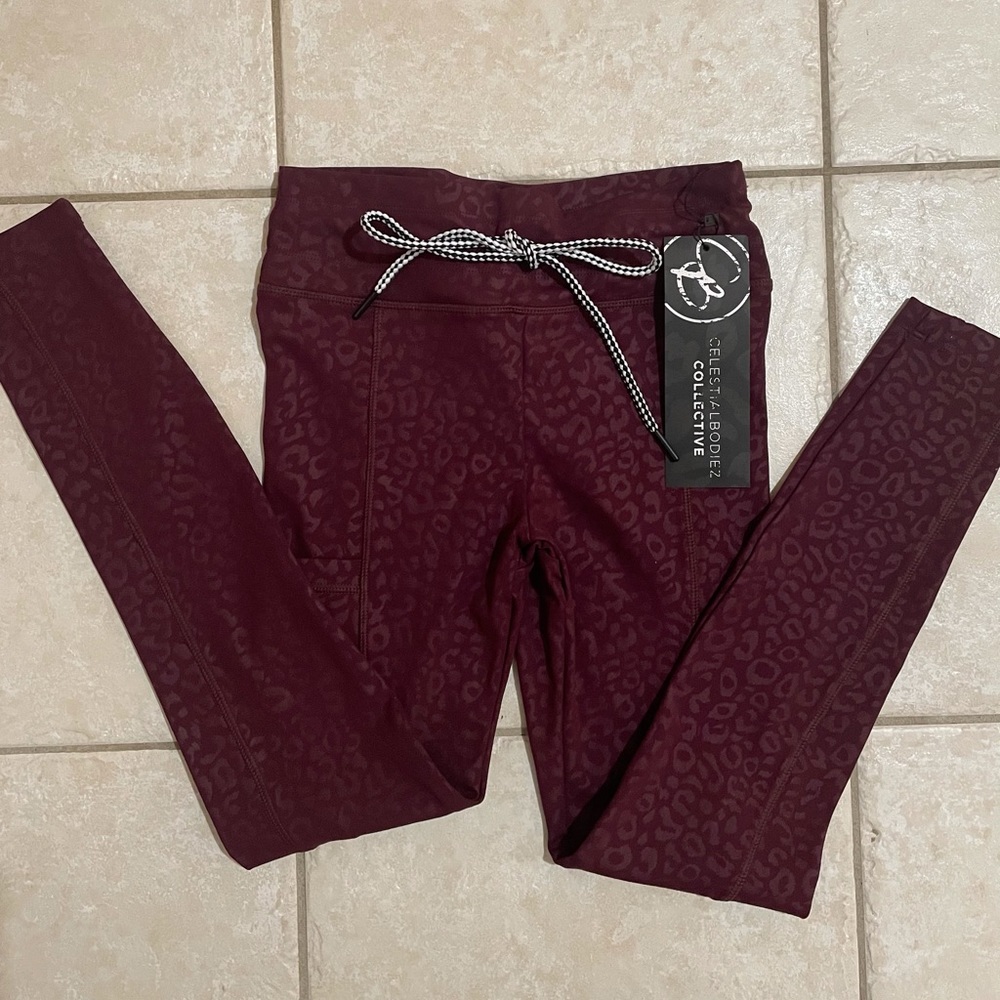 Celestial Bodiez Collective scrunch jogger leggings